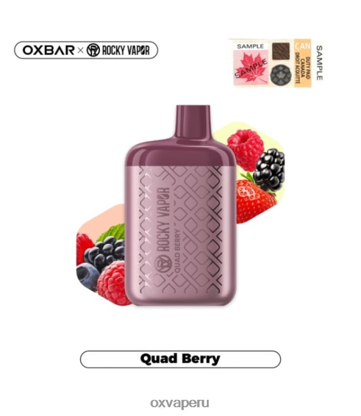 OXVA disposable pod - baya cuádruple XR2Z6B31 OXVA OXBAR 4500