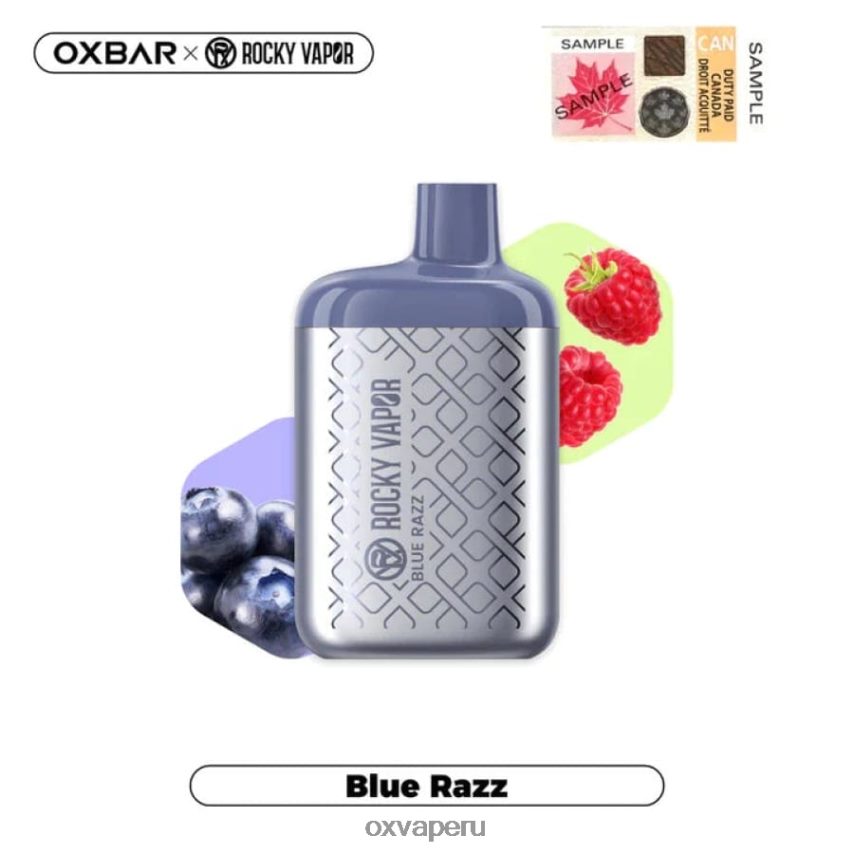 OXVA disposable price - Razz azul XR2Z6B35 OXVA OXBAR 4500