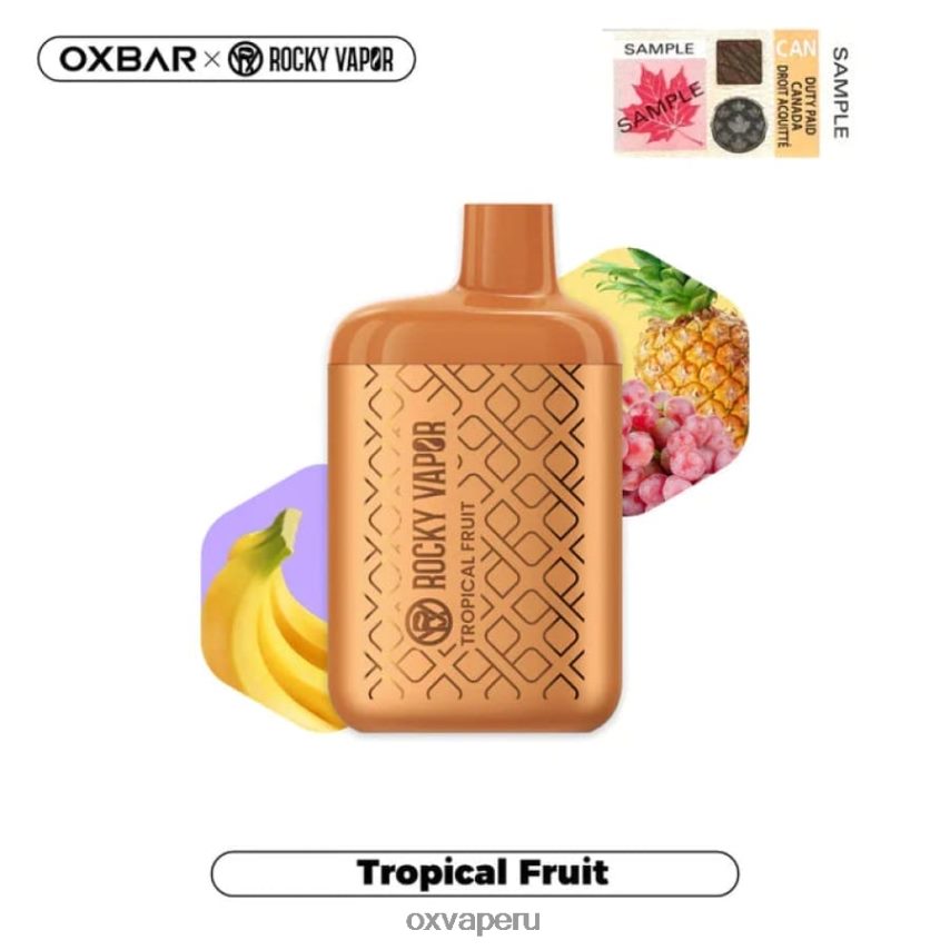 OXVA disposable vape price - fruta tropical XR2Z6B34 OXVA OXBAR 4500