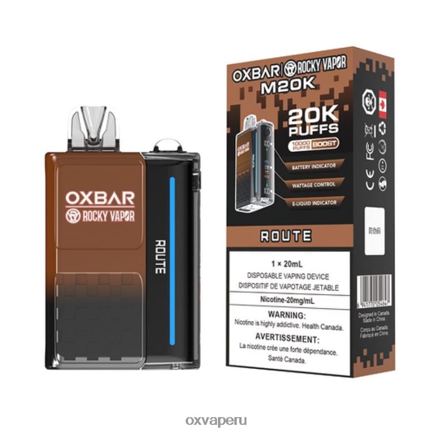 OXVA disposable price - ruta XR2Z6B5 OXVA OXBAR M20K
