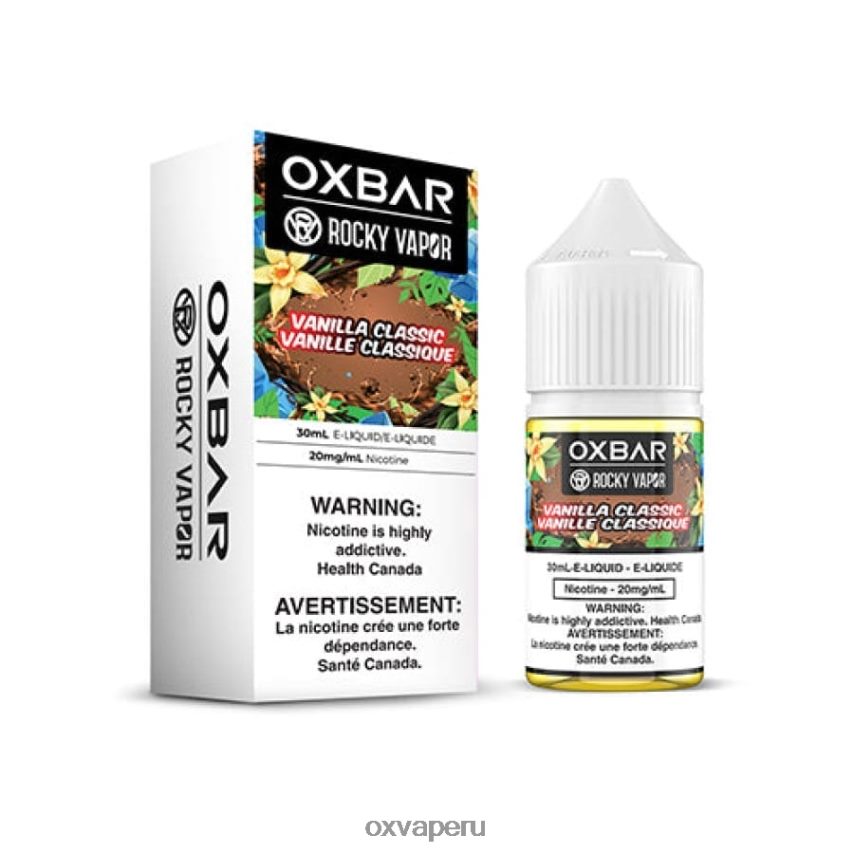 OXVA Lima - clásico de vainilla XR2Z6B50 OXVA OXBAR 30 ml de sal nic