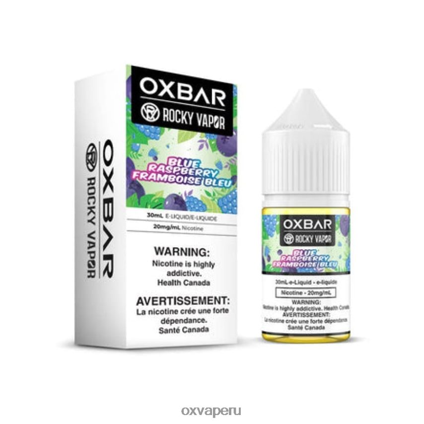 OXVA disposable pod - frambuesa azul XR2Z6B61 OXVA OXBAR 30 ml de sal nic