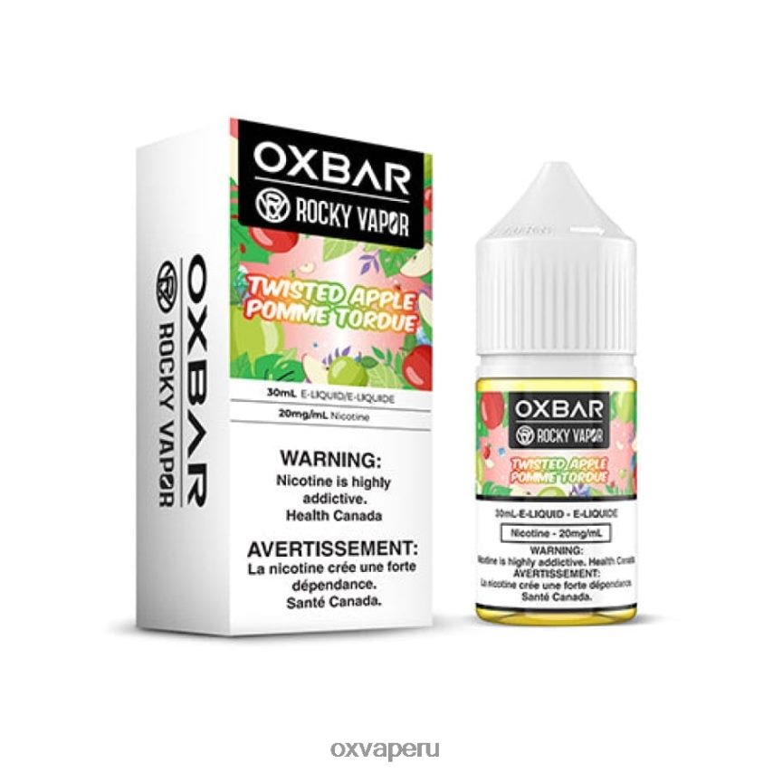 OXVA disposable pod - manzana retorcida XR2Z6B51 OXVA OXBAR 30 ml de sal nic