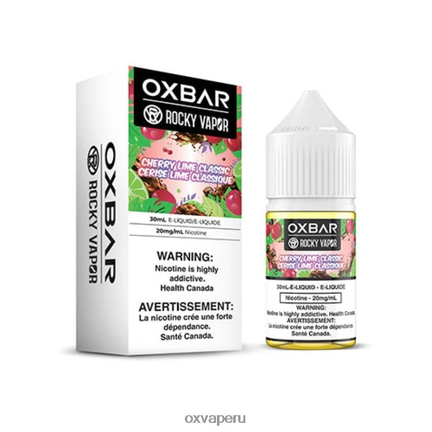 OXVA kit - clásico de lima cereza XR2Z6B49 OXVA OXBAR 30 ml de sal nic