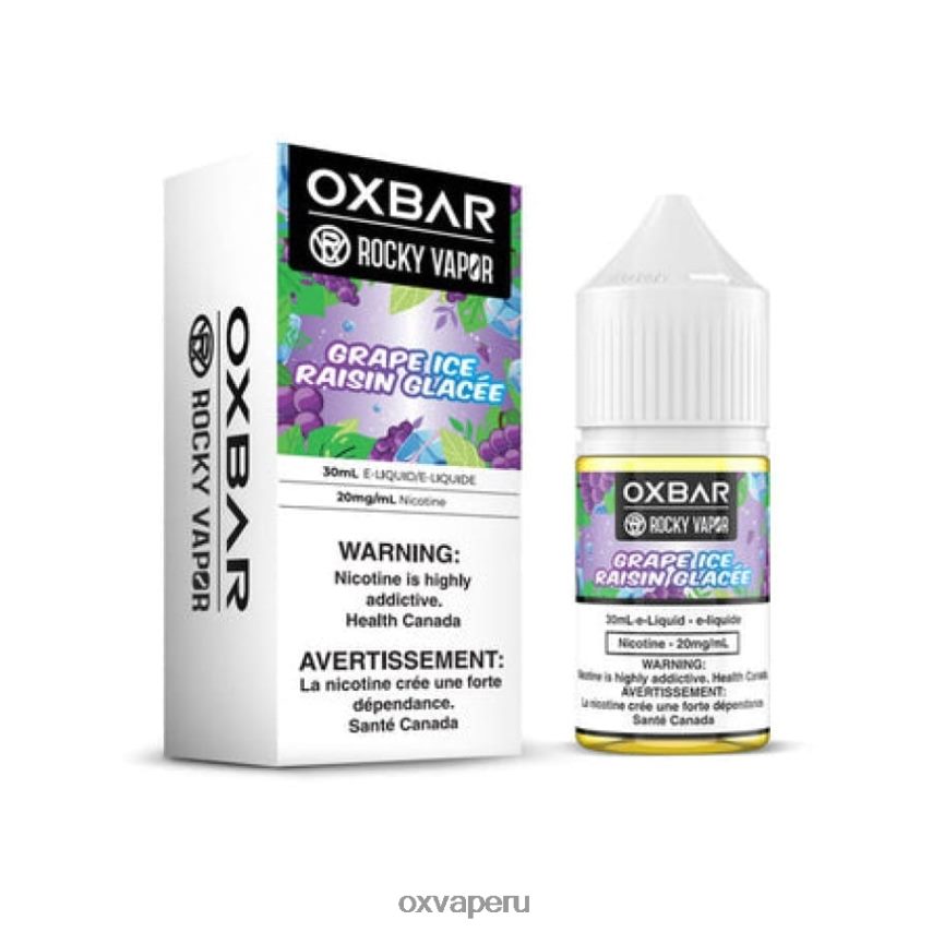 OXVA shop - hielo de uva XR2Z6B56 OXVA OXBAR 30 ml de sal nic
