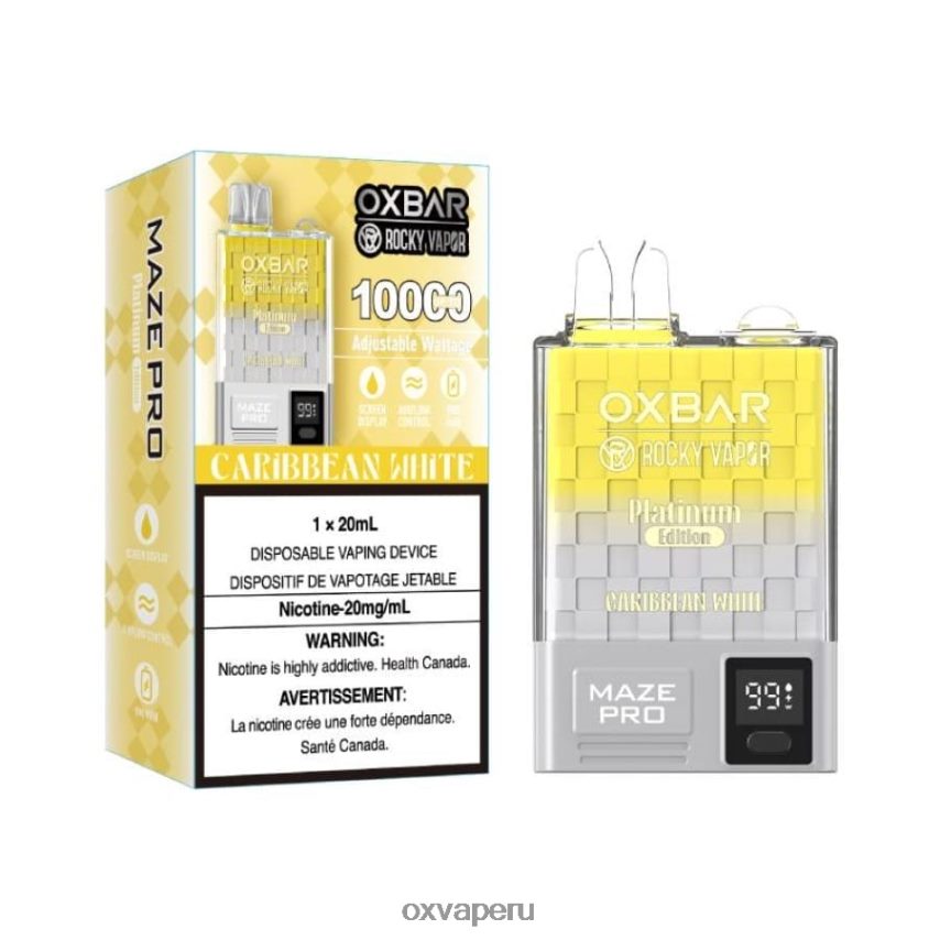 OXVA disposable vape price - blanco caribeño XR2Z6B14 OXVA OXBAR MAZE PRO 10000