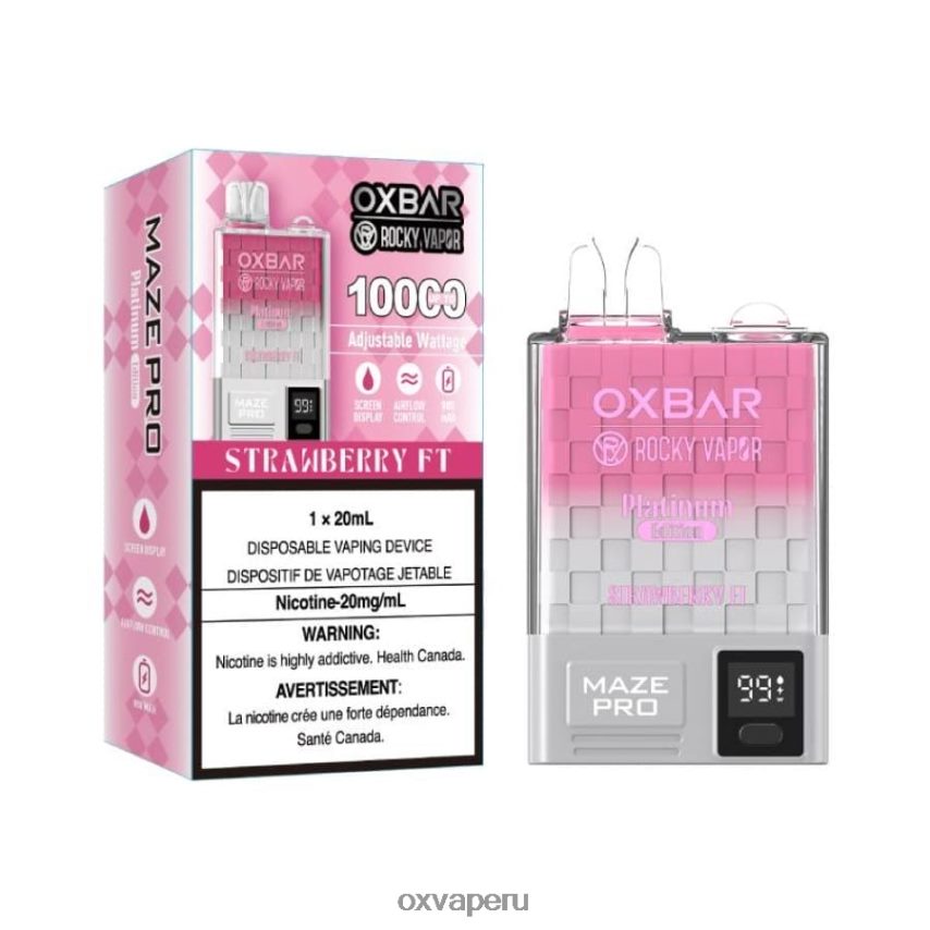 OXVA vape flavors - pies de fresa XR2Z6B13 OXVA OXBAR MAZE PRO 10000