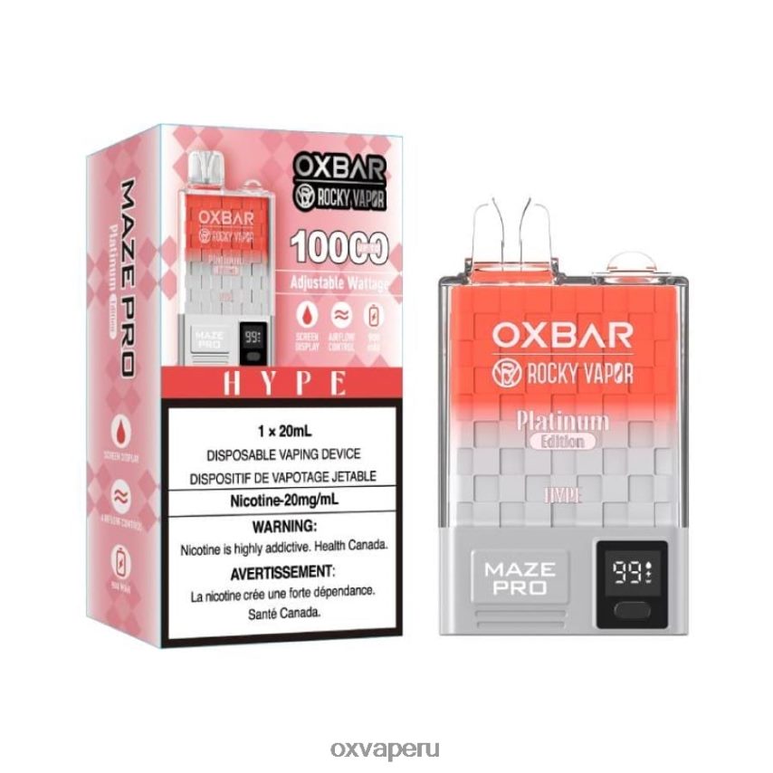 OXVA vape sale - bombo publicitario XR2Z6B17 OXVA OXBAR MAZE PRO 10000