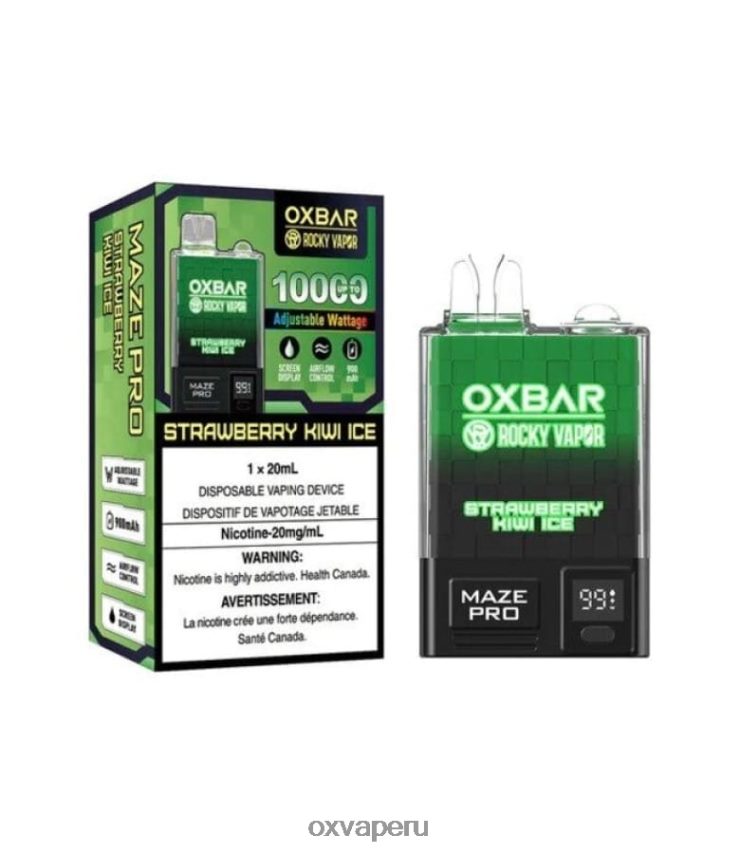 OXVA vape sale - hielo de fresa y kiwi XR2Z6B27 OXVA OXBAR MAZE PRO 10000