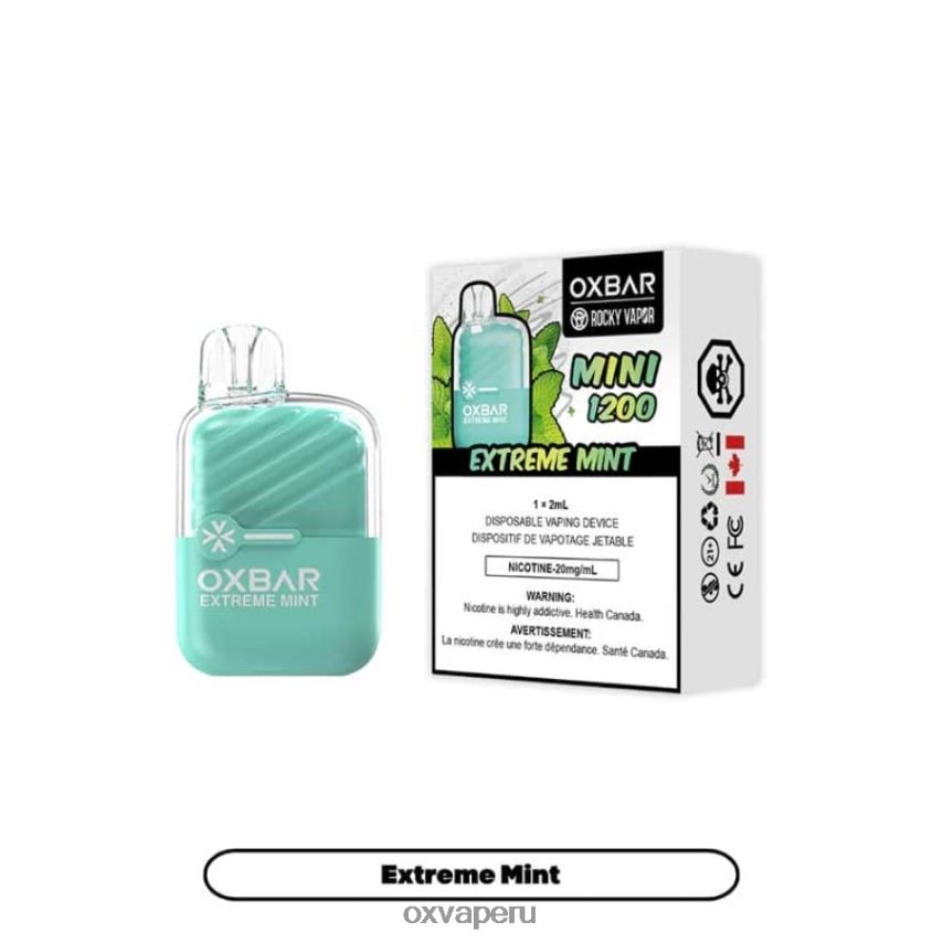 OXVA review - menta extrema XR2Z6B8 OXVA OXBAR MINI 1200