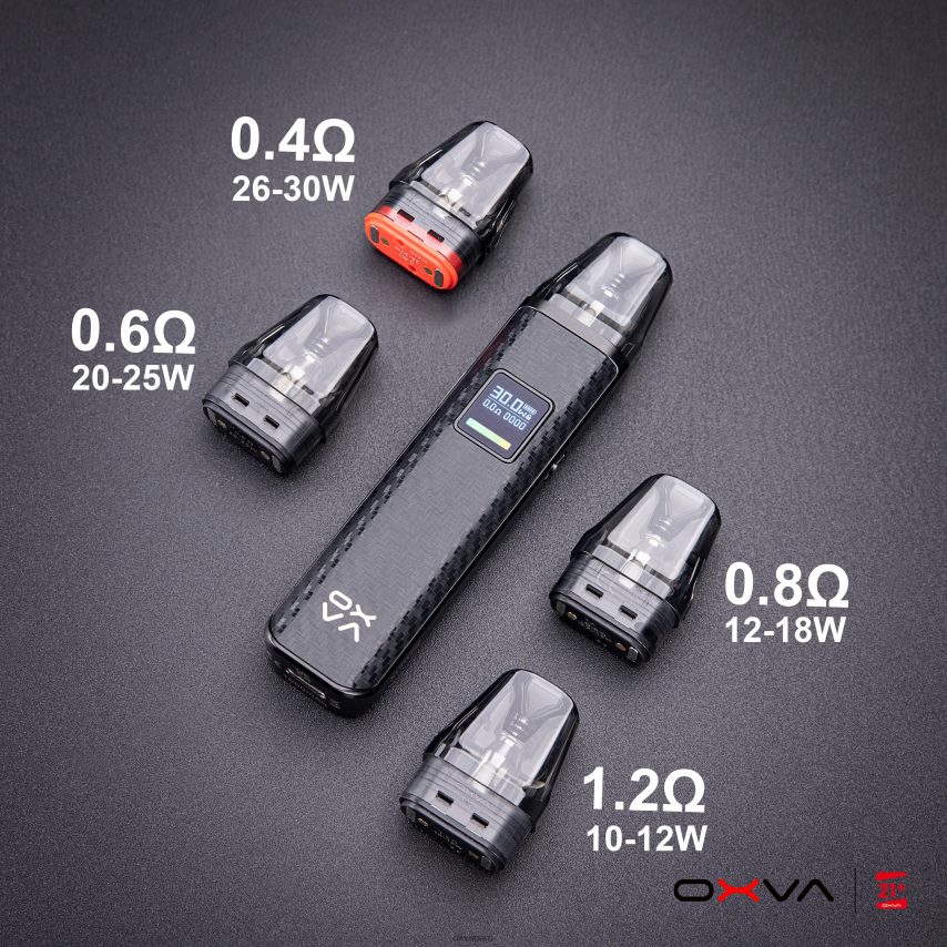 OXVA vape flavors - gris XR2Z6B83 OXVA XLIM V3 llenado superior del cartucho