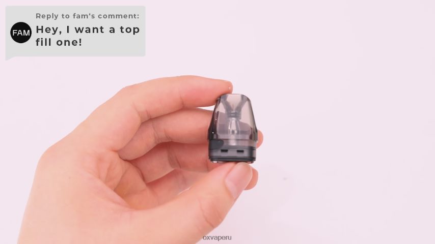 OXVA vape flavors - gris XR2Z6B83 OXVA XLIM V3 llenado superior del cartucho